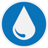 water-button